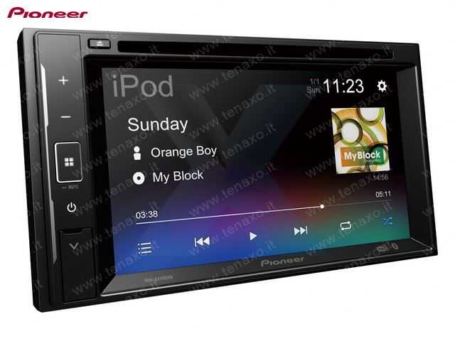PIONEER - MONITOR 2DIN 6,4" - DAB+ RDS, FLAC CD-DVD-DiVx, BLUETOOTH - AVH-A240DAB