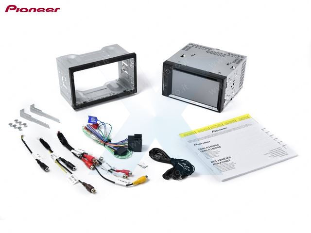 PIONEER - MONITOR 2DIN 6,4" - DAB+ RDS, FLAC CD-DVD-DiVx, BLUETOOTH - AVH-A240DAB