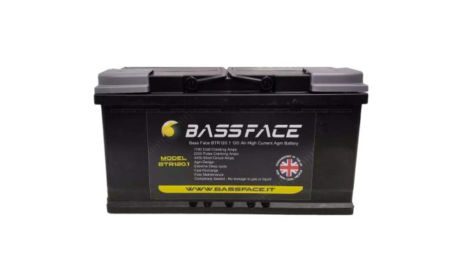 Batteria Agm 120 Ah deep cycle - BTR120.1 -