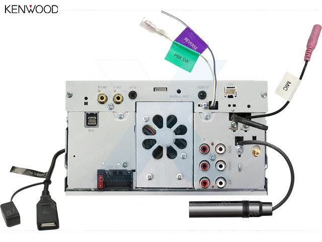 KENWOOD - MACHALESS 2 DIN SHORT-BODY display 6,8 NO CD-DVD,DAB,55x4W - DMX7722DABS