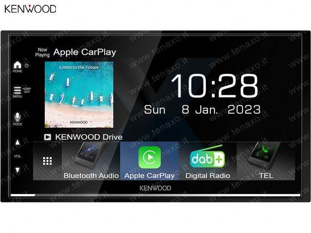 KENWOOD - MACHALESS 2 DIN SHORT-BODY display 6,8 NO CD-DVD,DAB,55x4W - DMX7722DABS
