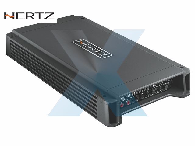 Amplificatore Auto Hertz HCP 5D Classe D 5 Canali – 4x55W + 1x160W (4 Ohm) O 4x90W + 1x280W (2 Ohm), Compatto 345x190x50mm Con Ingresso Hi/lo E Controllo Remoto Sub