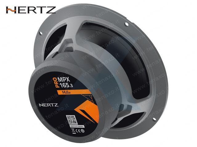 HERTZ - SET COAX 2Way 165mm - Potenza MAX 200 Watt - 4 Ohm - H-MPX 165.3