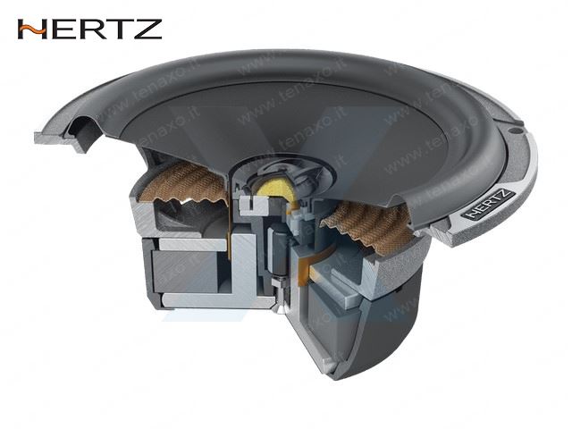 HERTZ - SET COAX 2Way 165mm - Potenza MAX 200 Watt - 4 Ohm - H-MPX 165.3