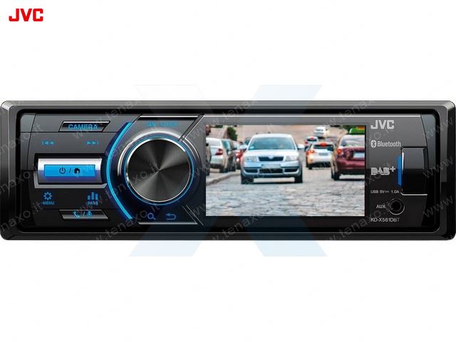 JVC SintoRDS (NO CD)AAC MP3 FLAC,50x4RDS DAB+,ingr.AUX,display 3" - KDX561DBT
