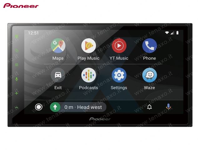 PIONEER - Monitor 1 din 6,8" MECHALESS SINTO DAB+ AM/FM RDS,USB,BT - SPHDA77DAB