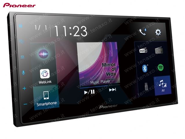 PIONEER - Monitor 1 din 6,8" MECHALESS SINTO DAB+ AM/FM RDS,USB,BT - SPHDA77DAB