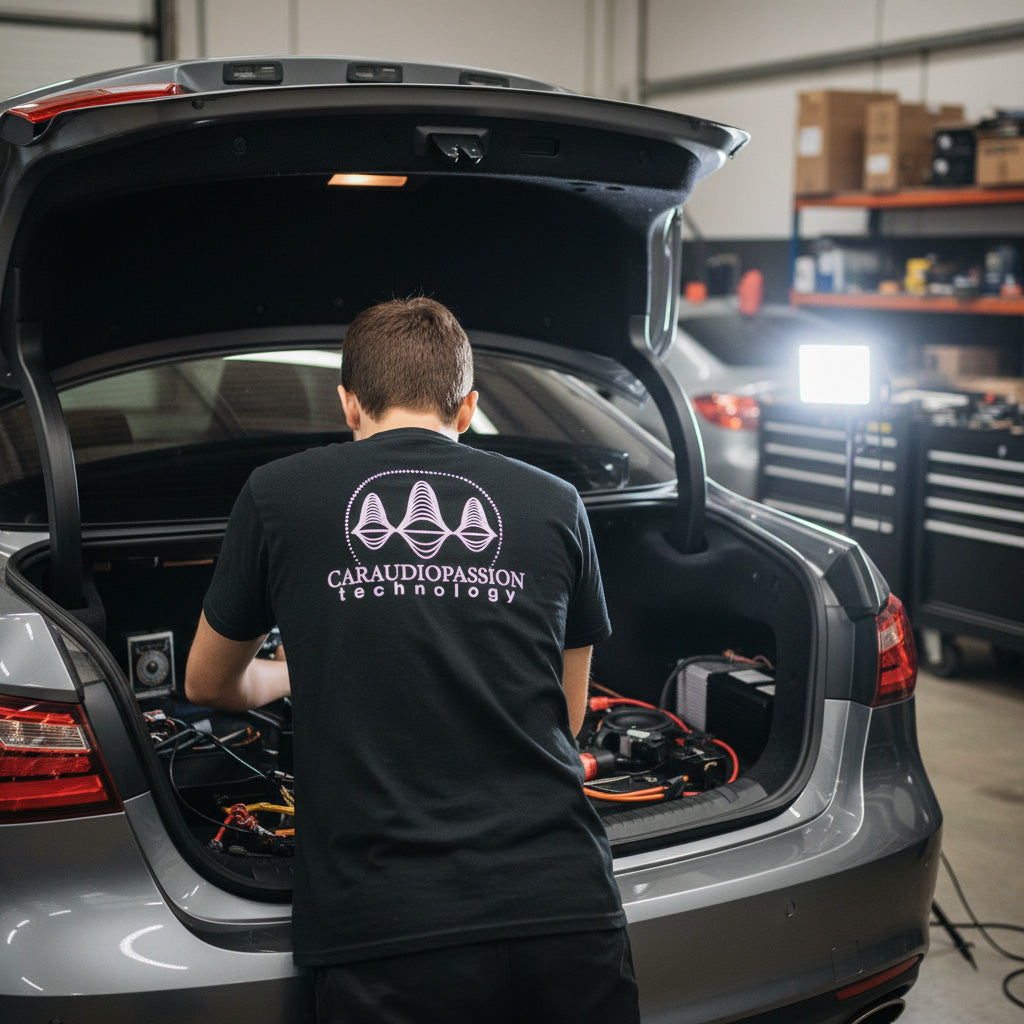 installazione subwoofer 