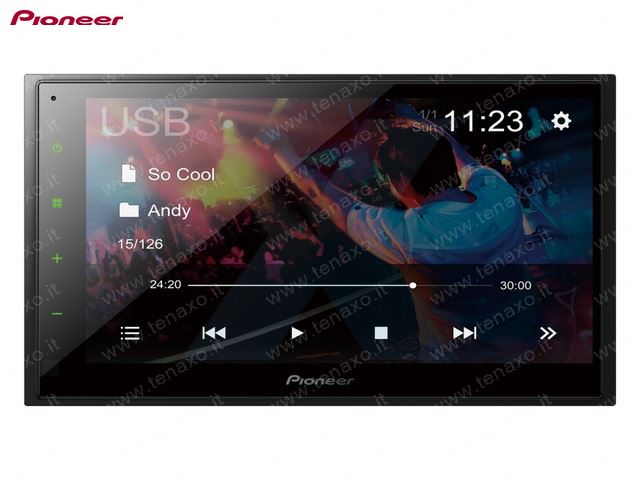 PIONEER - Monitor 2din disp 6,8" NO CD-DVD 50x4, ingr AV USB - DMHA340DAB