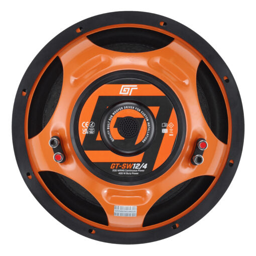 GT Audio GT-SW12/4 12'' 30cm 2x4Ohm DVC Subwoofer 200w RMS