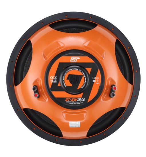 GT Audio GT-SW15/4 15'' 38cm 2x4Ohm DVC Subwoofer 300w RMS