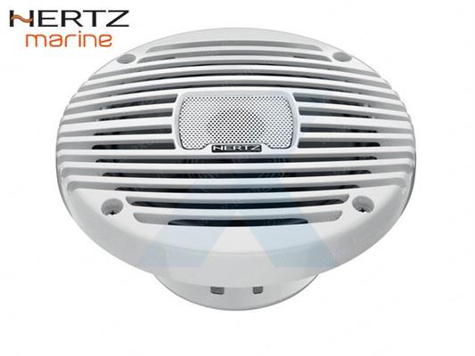 HERTZ MARINE - COPPIA COASSIALI 165mm CON GRIGLIA - BIANCO - H-HEX 6.5MTW