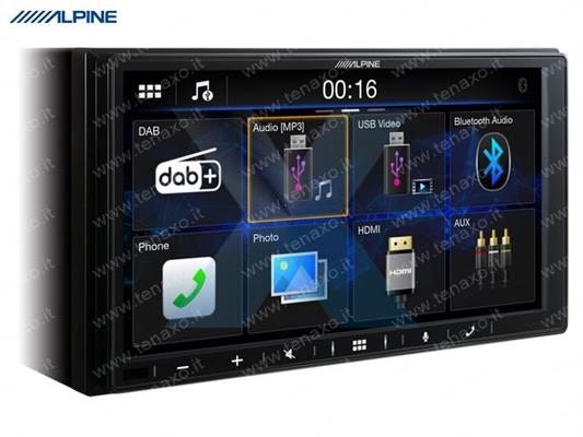 ALPINE-SIST. MULTIM.1 DIN -MONITOR 7" MECHALESS - DAB + KIT - ILXW690D