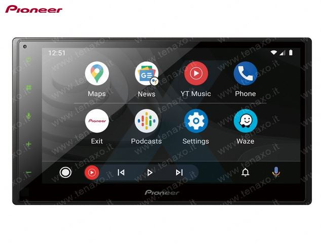 PIONEER - Monitor 2 din Wvga 6, 8' multi-touch rds DAB +RDS,USB,BT - SPHDA160DAB