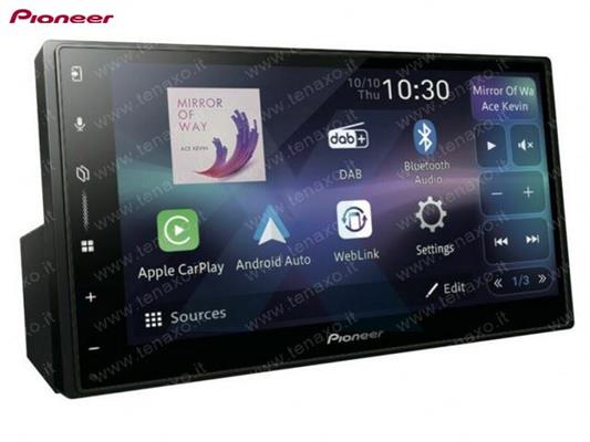 PIONEER - Monitor 1 din 6,8" MECHALESS SINTO DAB+ AM/FM RDS,USB,BT - SPHDA77DAB