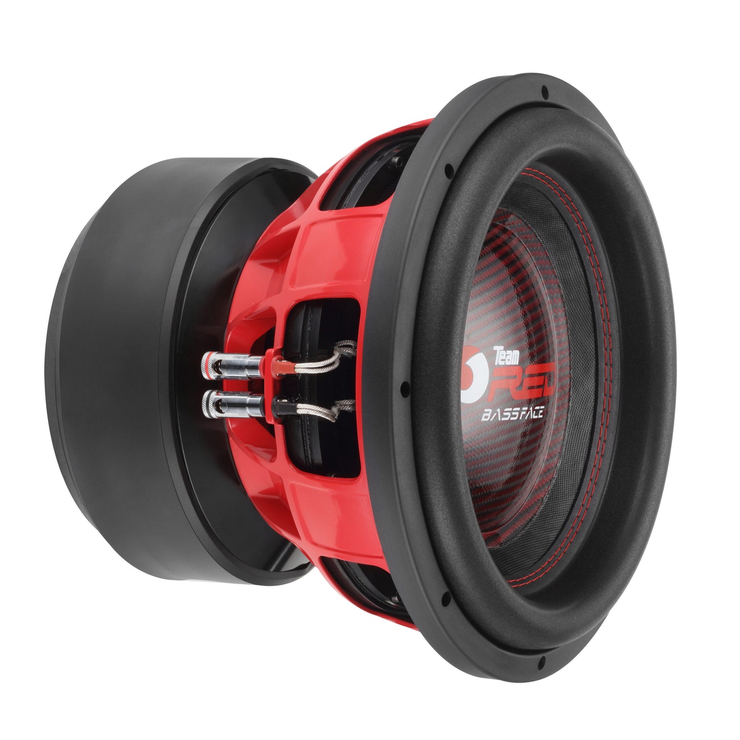 TeamRED12/2 Wide Excursion Competition Subwoofer 12" 30cm 2x2Ohm DVC 3500WRMS