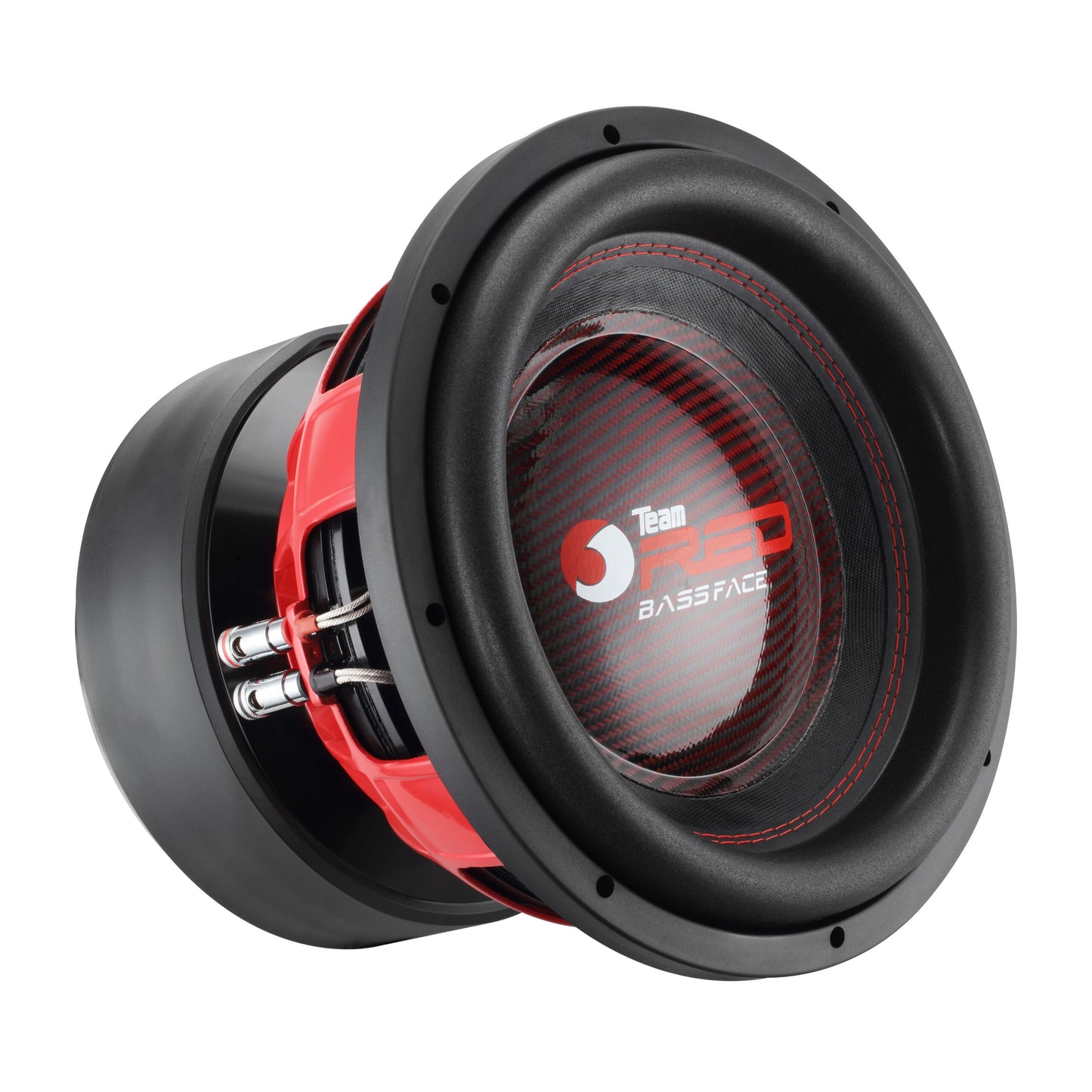 TeamRED12/2 Wide Excursion Competition Subwoofer 12" 30cm 2x2Ohm DVC 3500WRMS