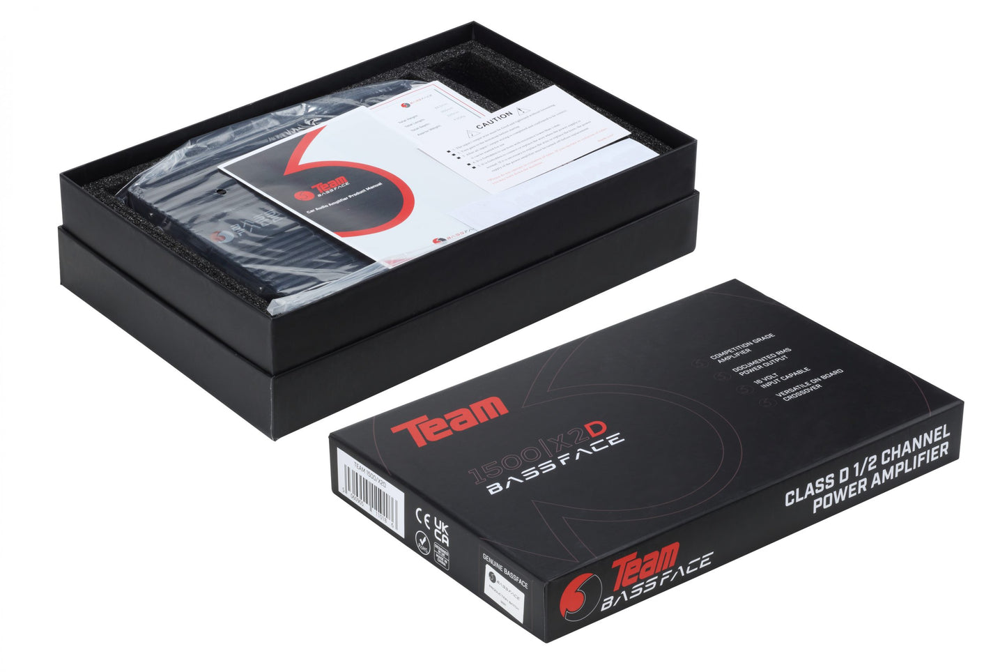 Team1500/X2D - Amplificatore Digitale 2 canali Fullrange - Alta Pontenza