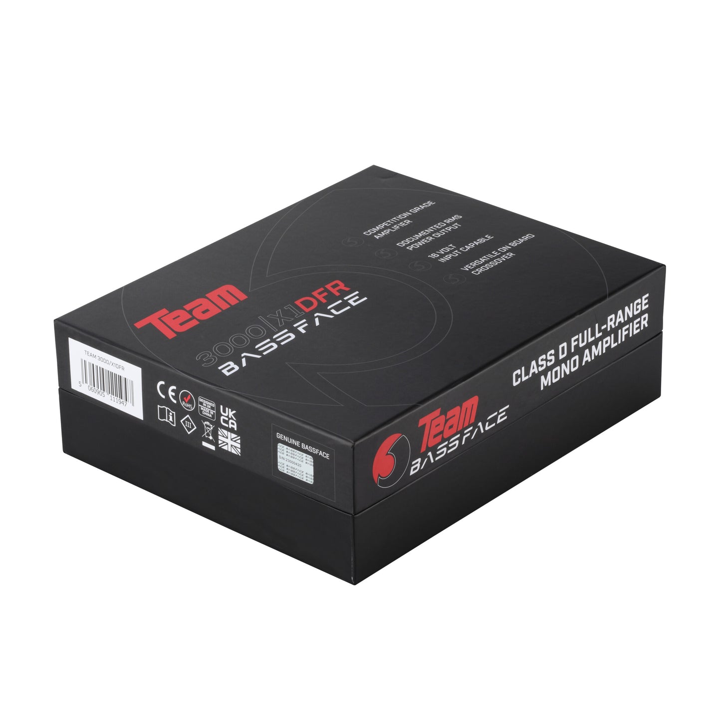 Team3000/X1DFR - Amplificatore 3000W RMS mono Full range - 12v Power Amplifier 3 KW