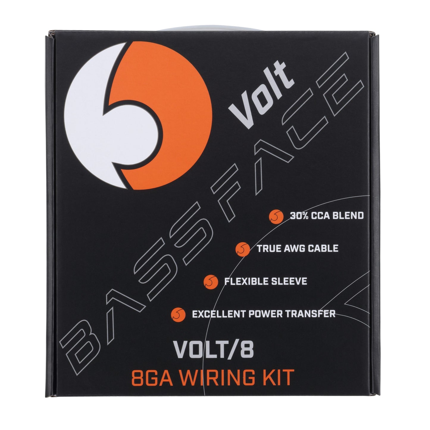 VOLT/8 - Kit cavi 8,5mmq per amplificatori - High Quality 8 awg 469 strand