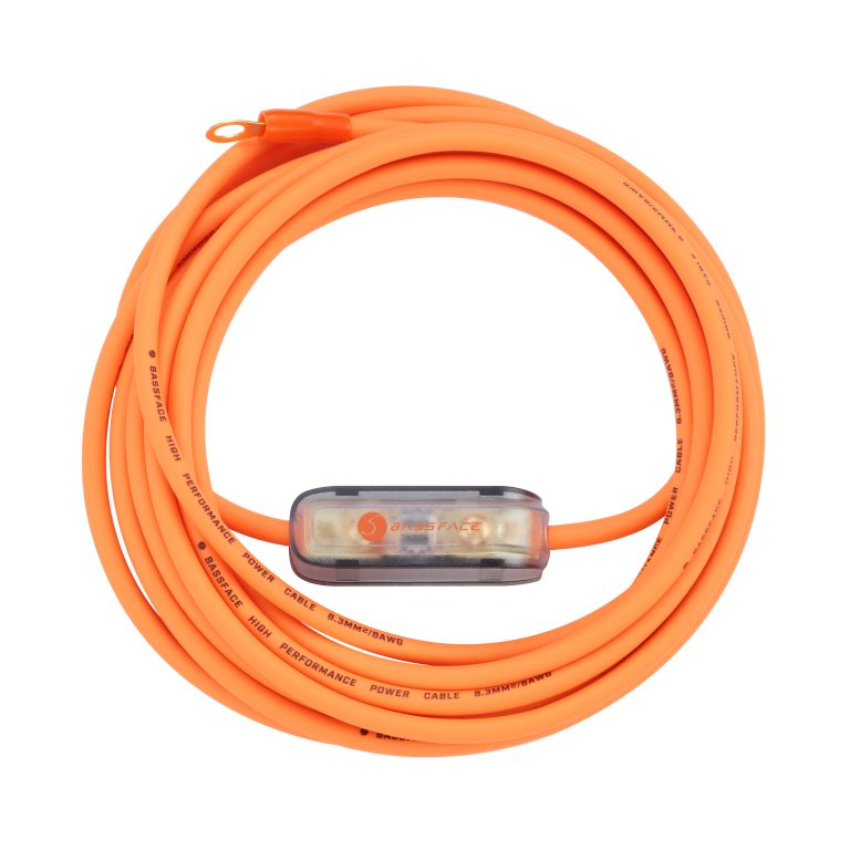 VOLT/8 - Kit cavi 8,5mmq per amplificatori - High Quality 8 awg 469 strand