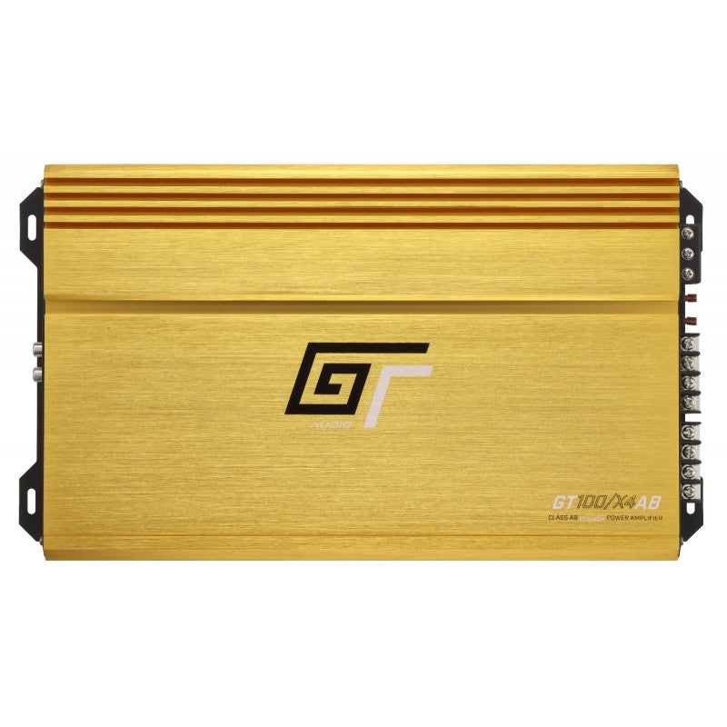 Amplificatore GT AUDIO 4 Canali GT-100/X4AB By Bass Face 4 Canali 600 Watt