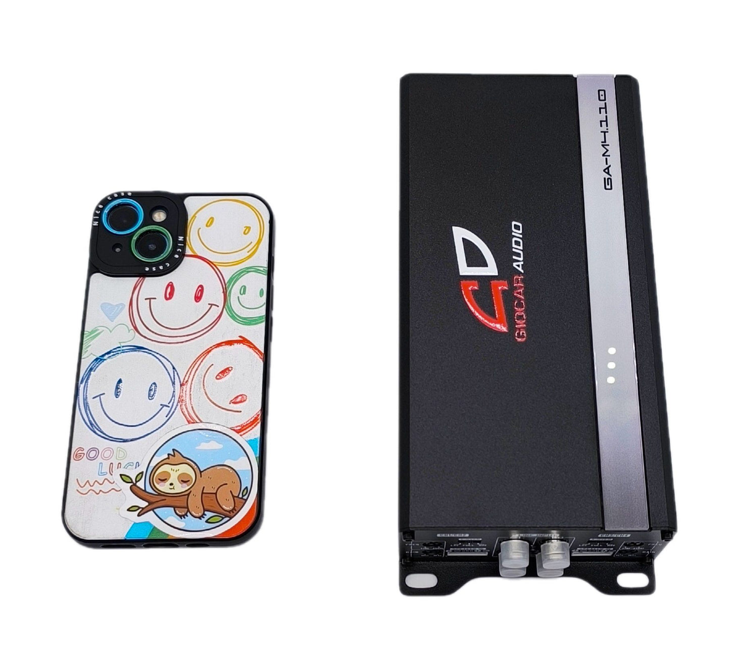GIOCAR AUDIO GA-M4.110  Mini Amplificatore 4 canali digitale per auto 110w Rms x 4