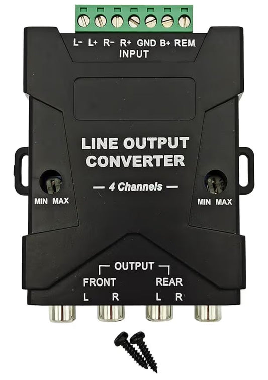 IPNOSIS IP-CO01                        Convertitore di segnale da alto a basso livello 4 canali
